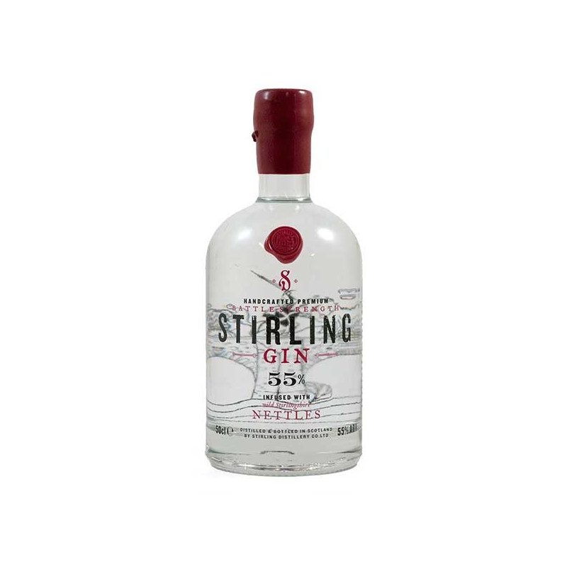 Stirling Battle Strength Gin 55% 50cl