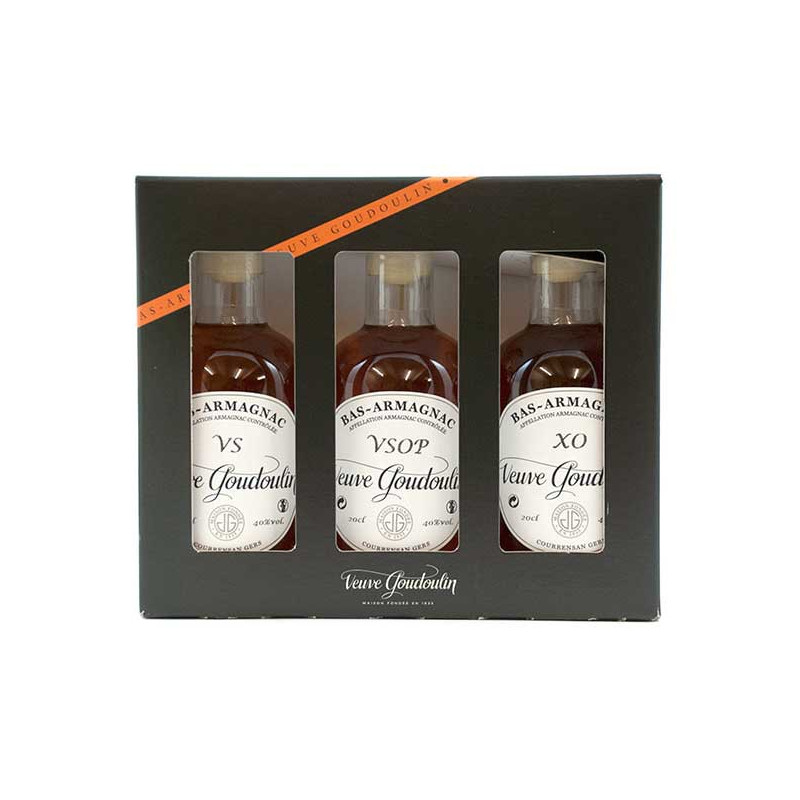 Veuve Goudoulin Discovery Gift Box 3x20cl
