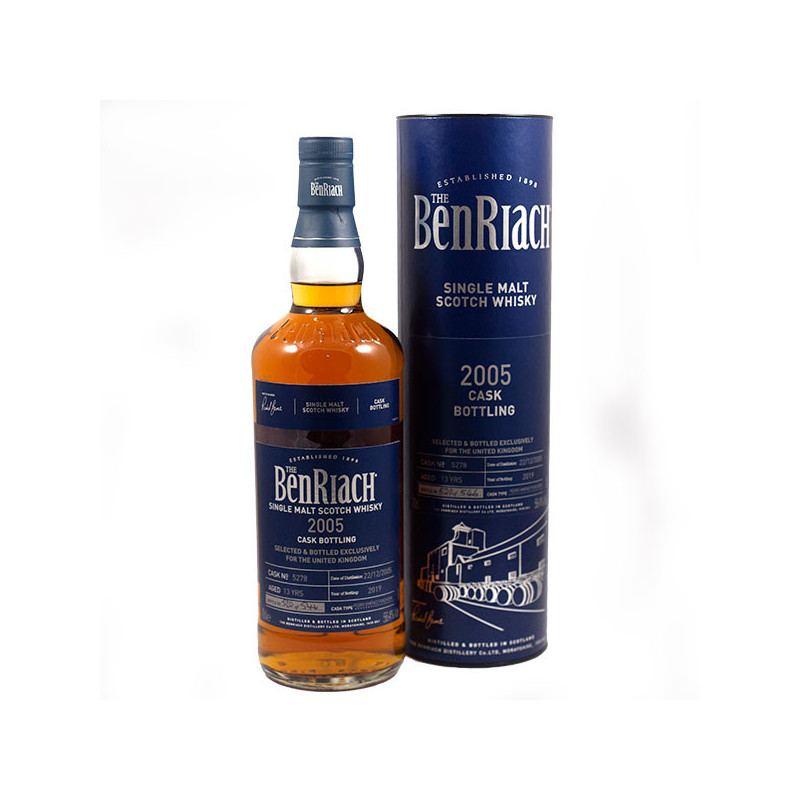 BenRiach 2005 13 Year Old Single PX Cask No. 5278 UK Exclusive 56.4%