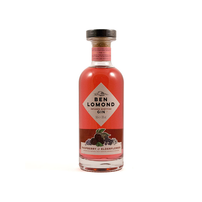 Ben Lomond Raspberry & Elderflower Gin 50cl