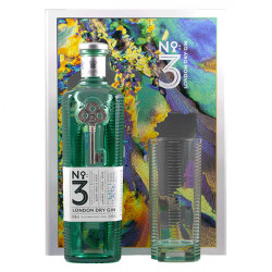 No.3 Gin Gift Pack with hi-ball glass