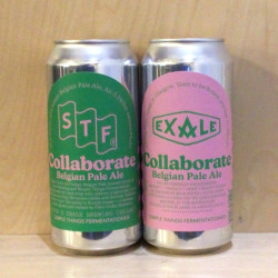 STF X Exhale Belgian Pale Cans