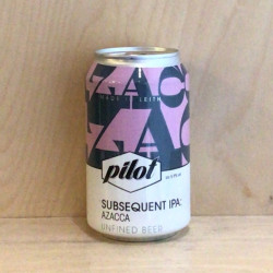 Pilot 'Subsequent IPA'  -...
