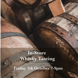 Whisky Tasting Friday 7th...