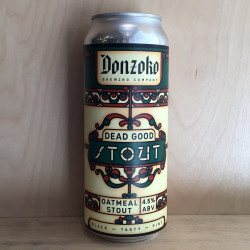 Donzoko 'Dead Good' Stout Cans