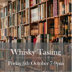 Whisky Tasting Friday 6th...