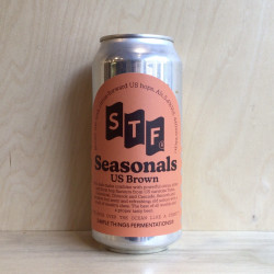 STF US Brown Ale Cans