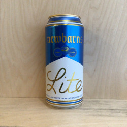 Newbarns 'Lite' Lager Cans