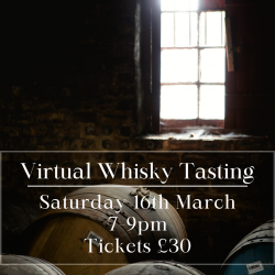 Virtual Whisky Tasting...