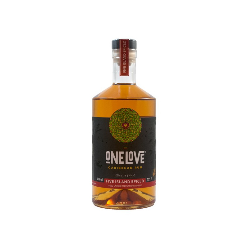 One Love Five Island Spiced Rum