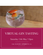 Virtual Gin Tasting Saturday 15th May 2021