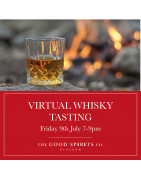 Virtual Whisky Tasting Friday 9th July 2021