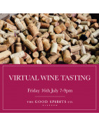 Virtual Wine Tasting Friday 16th July 2021